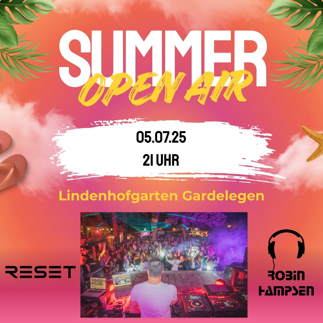 Summer Open Air im Lindenhofgarten in Gardelegen