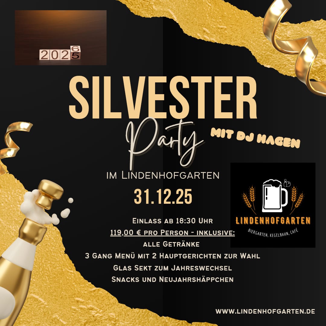 Silvester 2025 im Lindenhofgarten