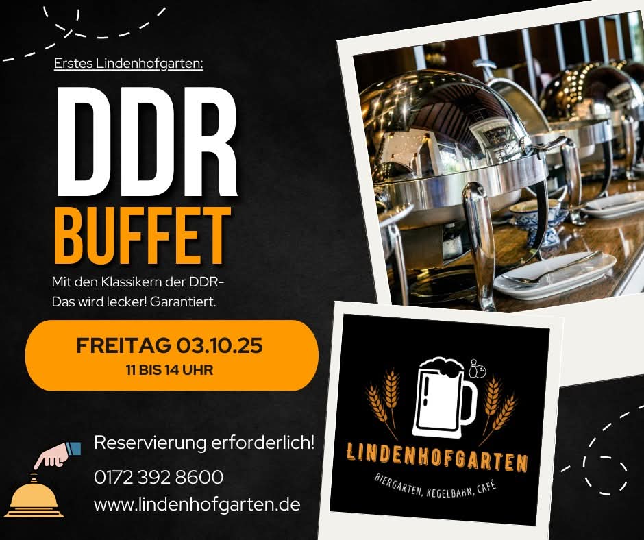 DDR Buffet im Lindenhofgarten in Gardelegen am 03.10.2025
